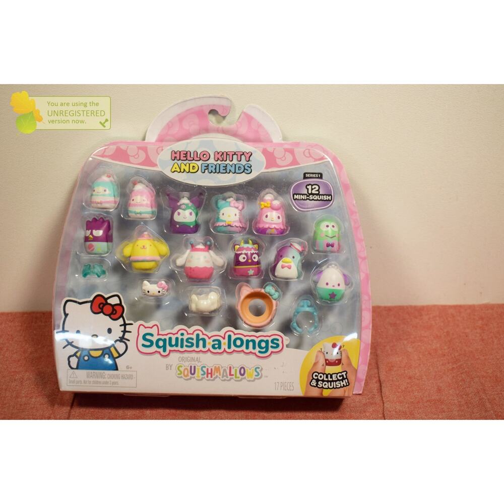 Squish-a-longs Hello Kitty and Friends Dreamland Mini-Squish